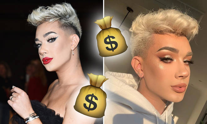 James Charles has raked in an astounding fortune