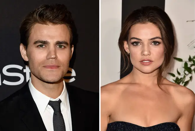 Paul Wesley (left), Danielle Campbell (right)