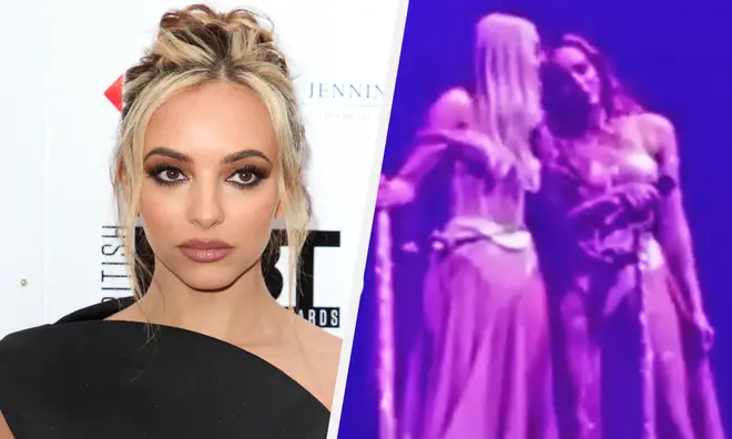 Jade Thirlwall gets emotional during 'Secret Love Song' on LM5 tour