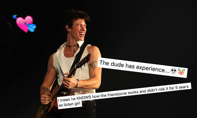 Shawn Mendes has been praised by fans after giving love advice
