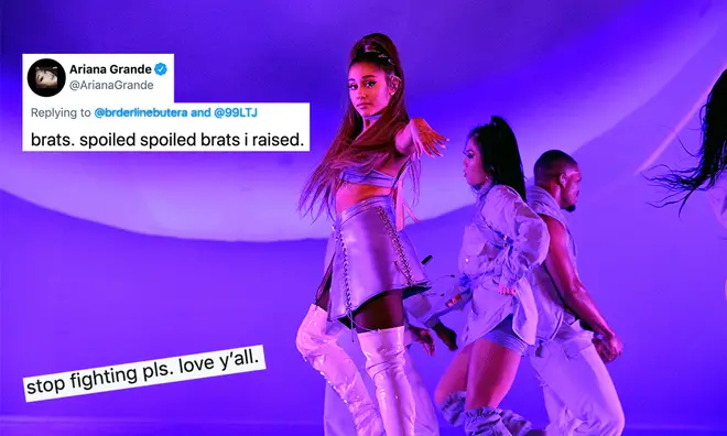 Ariana Grande has had enough of seeing fans being mean. 