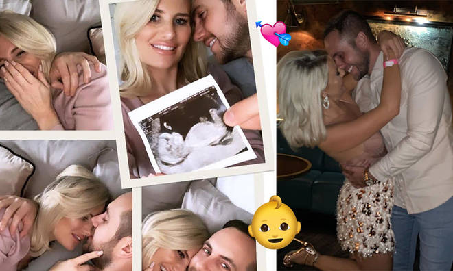 Danielle Armstrong is expecting her first baby in May 2020.