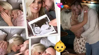 Danielle Armstrong and Tom are expecting their baby in May 2020
