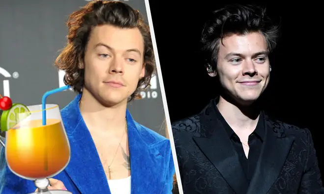 Harry Styles is said to have completed a cocktail drinking challenge