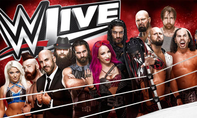 wwe tour uk