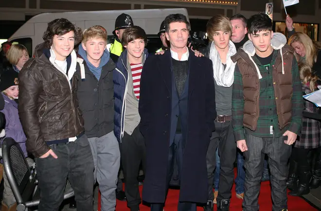 Simon Cowell signed One Direction following their performances on The X Factor