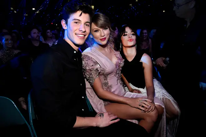 Taylor Swift and Shawn Mendes at the 2018 Billboard Music Awards