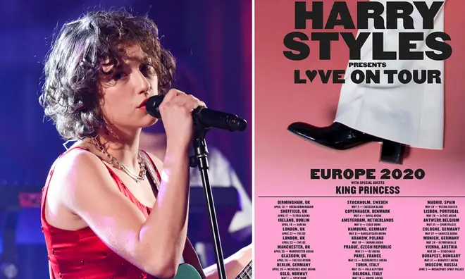 King Princess is supporting Harry Styles on his European tour