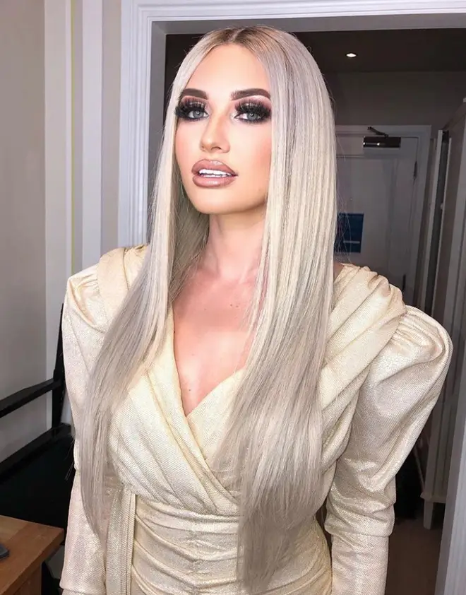 Amy Hart shocked fans with her straight, icy hair