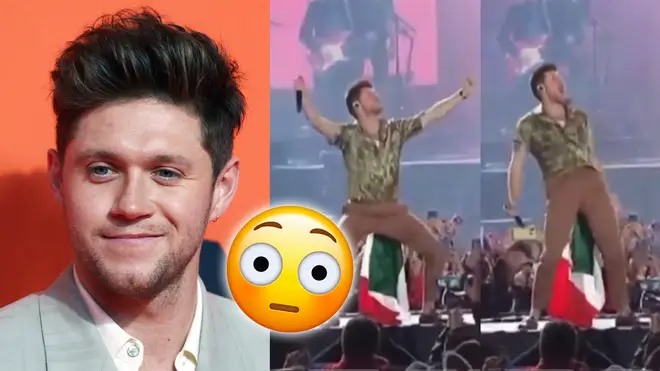 Niall's hip thrust on stage sends fans into meltdown