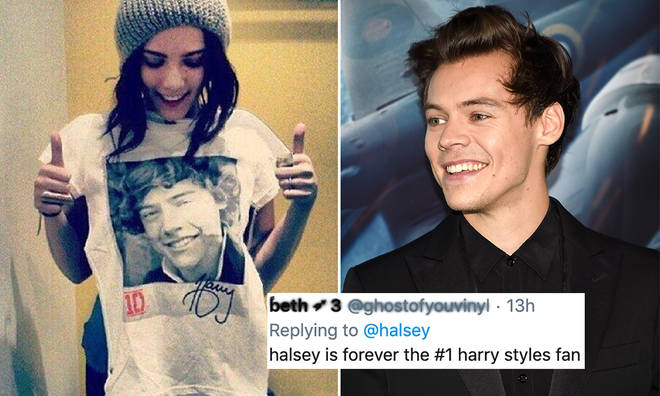 Halsey is a huge fan of Harry Styles