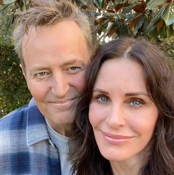 Courteney Cox and Matthew Perry reunited recently