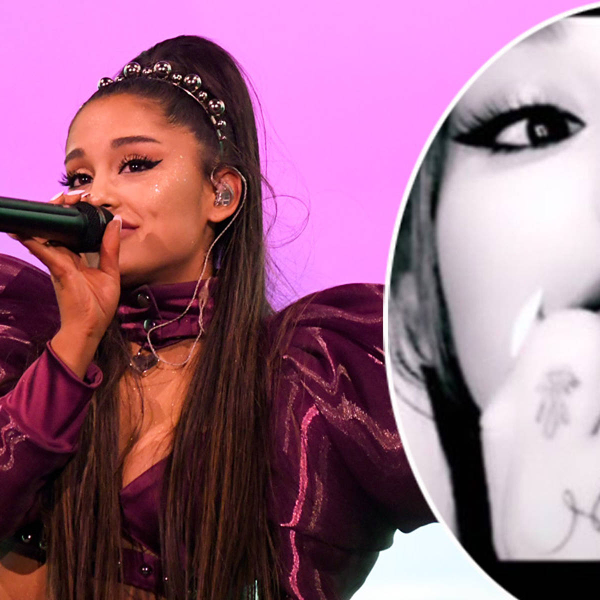 Ariana Grande Gets New Tattoo On Her Hand As She Adds To Extensive  Collection Of... - Capital