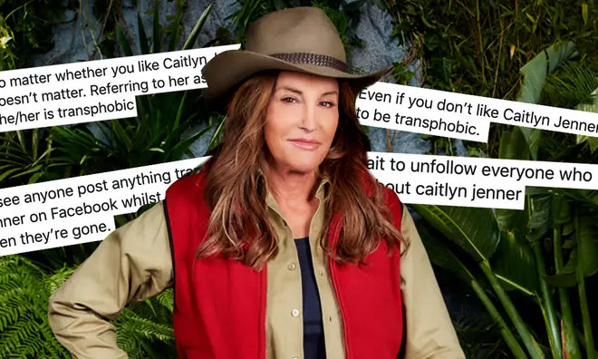 Caitlyn Jenner was defended by I'm A Celeb viewers