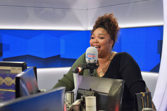 Lizzo joined Capital Breakfast with Roman Kemp
