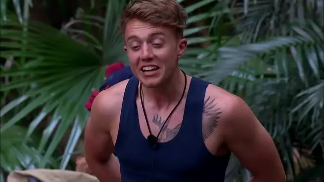 Roman Kemp does an impression of Dec on I'm A Celeb