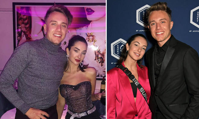 Roman Kemp made sure his girlfriend wouldn't miss him too much