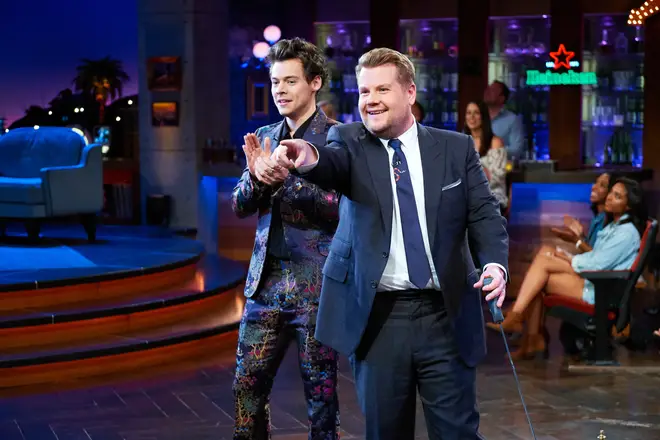 Harry Styles has joined The Late Late Show for another time