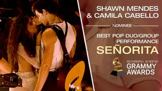 Shawn Mendes reacts to being GRAMMY nominated with Camila Cabello