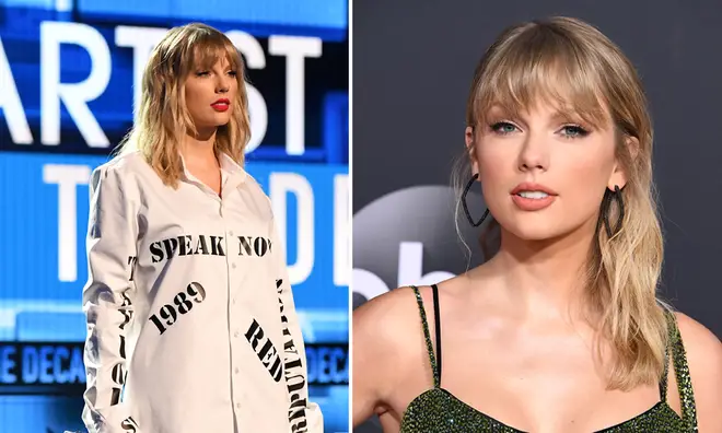 Taylor Swift made a literal statement with her outfit at the AMAs