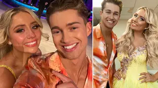 Saffron and Aj lost their place in the competition on Sunday night.