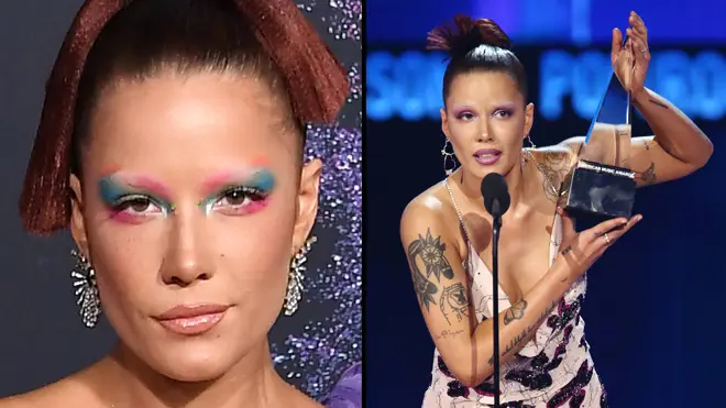 Halsey appears to diss the Grammys in powerful AMAs speech