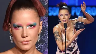 Halsey fans think she dragged the Grammys for snubbing her in AMAs speech