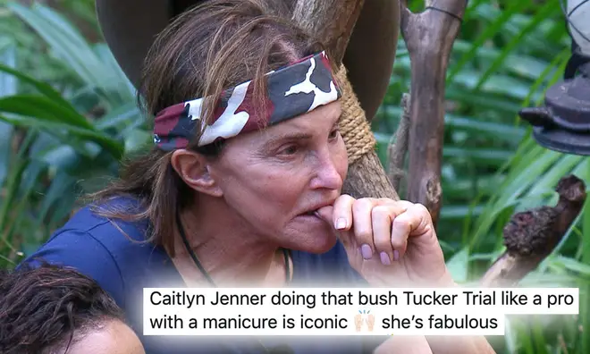 Caitlyn Jenner got a manicure before entering the jungle