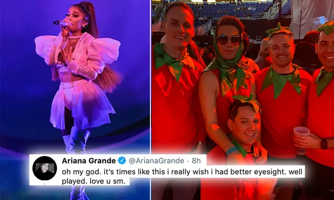 Ariana Grande had to reschedule her show after having an allergic reaction