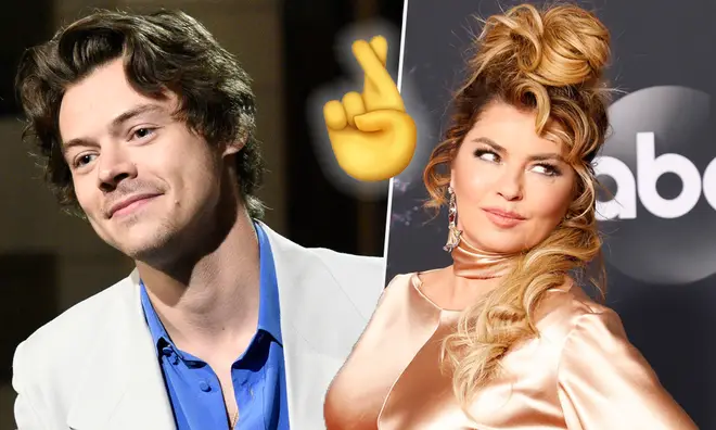 Harry Styles & Shania Twain in talks to make a song together