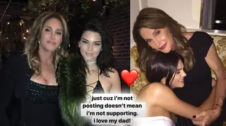 Kendall Jenner hit back at fans who called her out for not supporting her dad