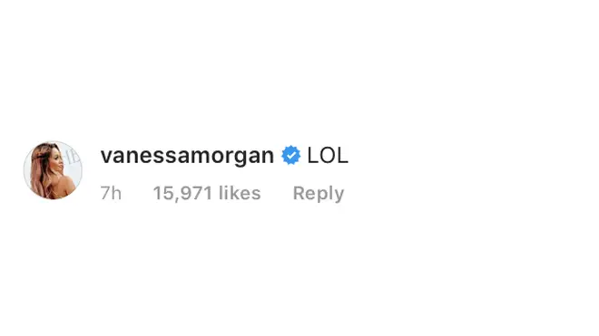 Vanessa Morgan Comment