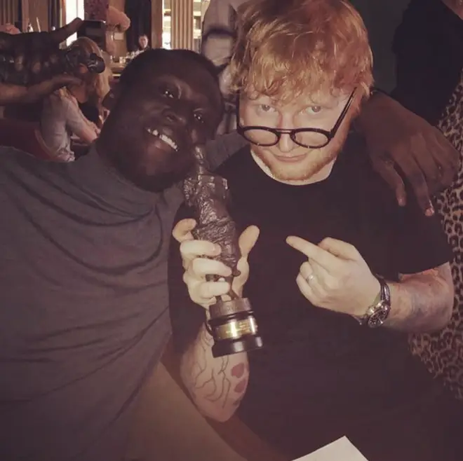 Stormzy has collaborated with Ed Sheeran on his new album